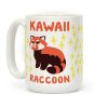 Kawaii Raccoon - Red Panda Coffee Mug Kawaii Raccoon - Red Panda Coffee Mug