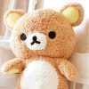 Kawaii Relax Bear Plush Cushion 60cm 80cm Kawaii Relax Bear Plush Cushion 60cm 80cm