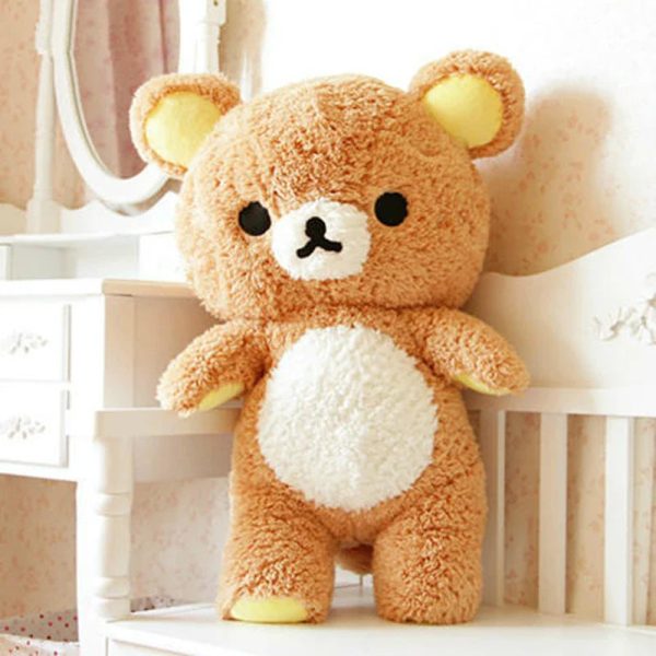Kawaii Relax Bear Plush Cushion 60cm 80cm Kawaii Relax Bear Plush Cushion 60cm 80cm