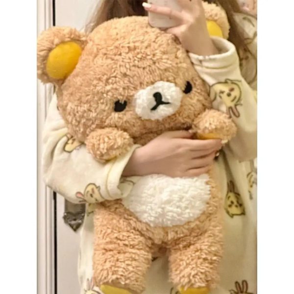 Kawaii Relax Bear Plush Cushion 60cm 80cm Kawaii Relax Bear Plush Cushion 60cm 80cm