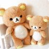 Kawaii Relax Bear Plush Cushion 60cm 80cm Kawaii Relax Bear Plush Cushion 60cm 80cm
