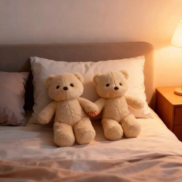 Kawaii Running Bear Plush Toy Soft Stuffed Animal for Kids and Home Decor Kawaii Running Bear Plush Toy Soft Stuffed Animal for Kids and Home Decor