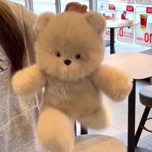 Kawaii Running Bear Plush Toy Soft Stuffed Animal for Kids and Home Decor Kawaii Running Bear Plush Toy Soft Stuffed Animal for Kids and Home Decor