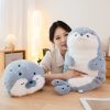 Kawaii Sea Otter Plush Doll - Adorable Gift for Kids