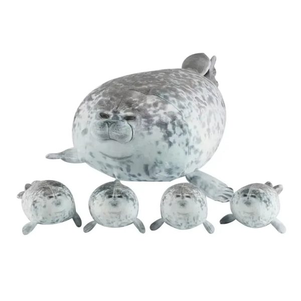 Kawaii Seal Family Plush Toys - Soft & Cuddly Gifts for All Ages Kawaii Seal Family Plush Toys - Soft & Cuddly Gifts for All Ages