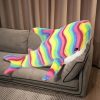 Kawaii Shark Plush Toy - Soft, Colorful, Perfect for Kids' Gifts!