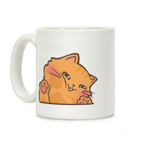 Kawaii Squish Cat Coffee Mug Kawaii Squish Cat Coffee Mug