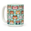 Kawaii Squishy Face Animals Coffee Mug Kawaii Squishy Face Animals Coffee Mug