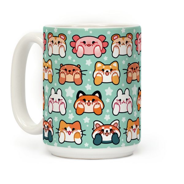 Kawaii Squishy Face Animals Coffee Mug Kawaii Squishy Face Animals Coffee Mug