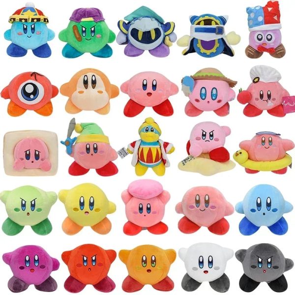 Kawaii Star Kirby Plush Toy - Adorable Ghost & Heart Doll for Kids Kawaii Star Kirby Plush Toy - Adorable Ghost & Heart Doll for Kids