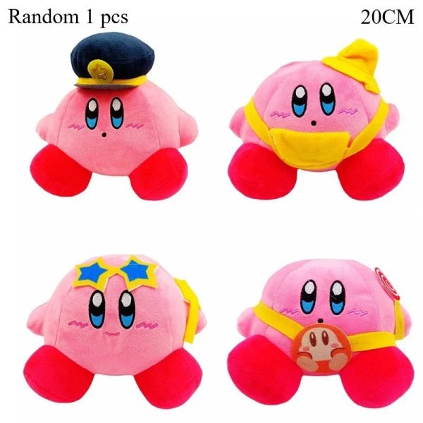 Kawaii Star Kirby Plush Toy - Adorable Ghost & Heart Doll for Kids Kawaii Star Kirby Plush Toy - Adorable Ghost & Heart Doll for Kids
