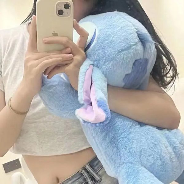 Kawaii Stitch Plush Toy - Soft Cushion for Anime Lovers & Room Decor