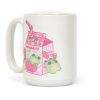 Kawaii Strawberry Frog Milk Coffee Mug Kawaii Strawberry Frog Milk Coffee Mug