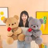Kawaii Teddy Bear Plush Toy 25cm Romantic Gift