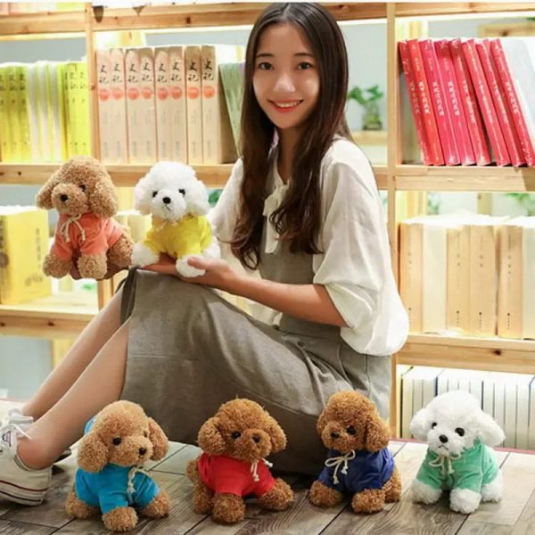 Kawaii Teddy Dog Plush Toy in Hoodie - Perfect Gift for Kids! Kawaii Teddy Dog Plush Toy in Hoodie - Perfect Gift for Kids!