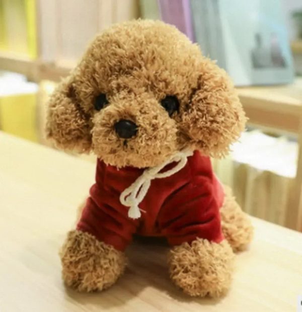 Kawaii Teddy Dog Plush Toy in Hoodie - Perfect Gift for Kids! Kawaii Teddy Dog Plush Toy in Hoodie - Perfect Gift for Kids!