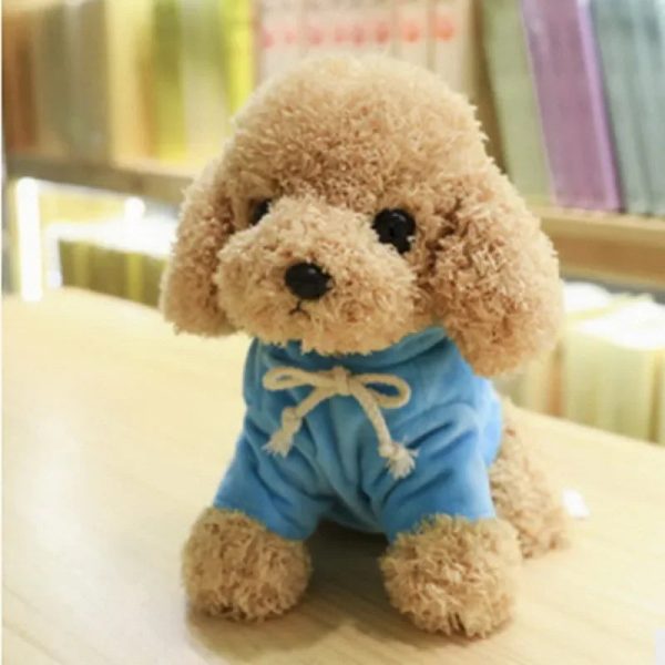 Kawaii Teddy Dog Plush Toy in Hoodie - Perfect Gift for Kids! Kawaii Teddy Dog Plush Toy in Hoodie - Perfect Gift for Kids!