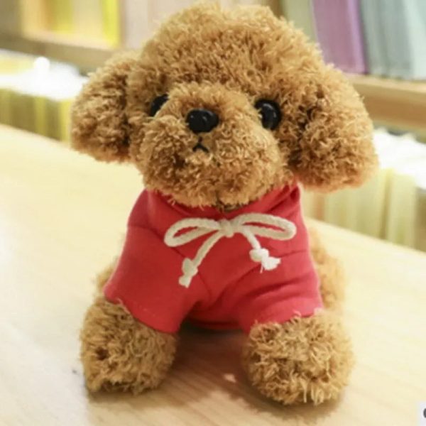 Kawaii Teddy Dog Plush Toy in Hoodie - Perfect Gift for Kids! Kawaii Teddy Dog Plush Toy in Hoodie - Perfect Gift for Kids!