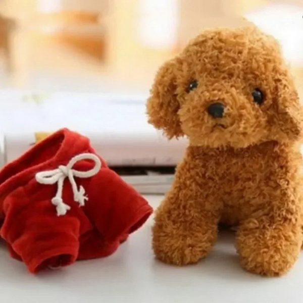 Kawaii Teddy Dog Plush Toy in Hoodie - Perfect Gift for Kids! Kawaii Teddy Dog Plush Toy in Hoodie - Perfect Gift for Kids!