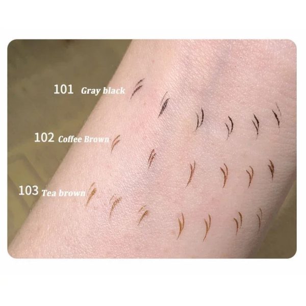 Kaxier Double Tip Waterproof Liquid Eyeliner For Eye Makeup Slim Dual-Ended Cattle Fur Pencil Pen For Lower Lashes Kaxier Double Tip Waterproof Liquid Eyeliner For Eye Makeup Slim Dual-Ended Cattle Fur Pencil Pen For Lower Lashes