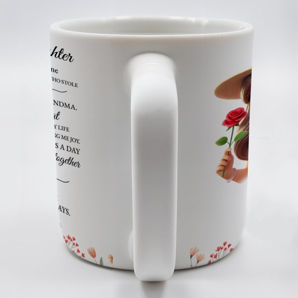 Keep Me In Your Heart Forever And Always Rose Girl Mug - Personalized Custom Coffee Mug - GDT185_MG Keep Me In Your Heart Forever And Always Rose Girl Mug - Personalized Custom Coffee Mug - GDT185_MG