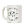 Keep Your Filthy Law Off My Silky Drawers Coffee Mug Keep Your Filthy Law Off My Silky Drawers Coffee Mug