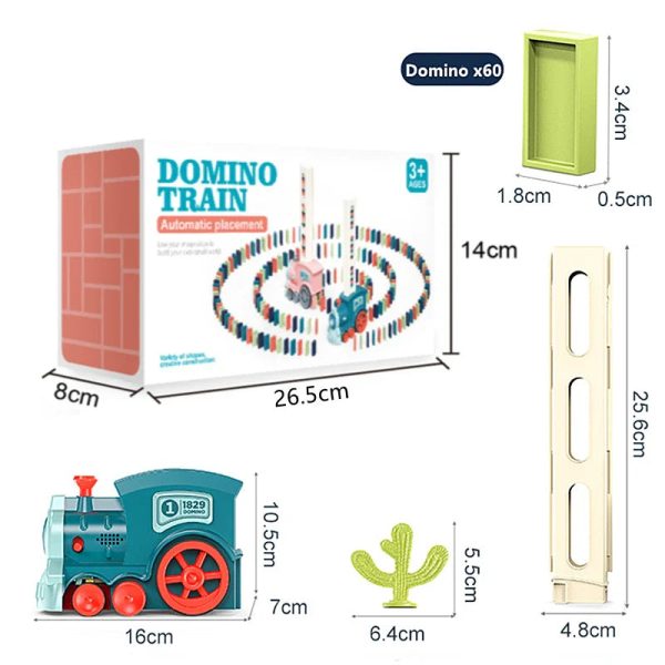 Kids Automatic Laying Domino Train Kids Automatic Laying Domino Train