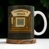 Kimberly's Space, House and Tools - Personalized Custom Coffee Mug - OFW005_MG Kimberly's Space, House and Tools - Personalized Custom Coffee Mug - OFW005_MG
