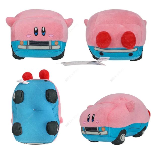 Kirby Plush Doll Toy - Soft Stuffed Anime Figure for Kids' Room Decor