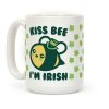 Kiss Bee I'm Irish Parody Coffee Mug Kiss Bee I'm Irish Parody Coffee Mug