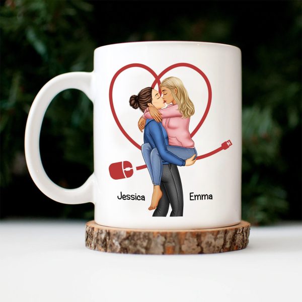 Kissing Couple Best Thing On The Internet - Loving, Anniversary Gift For Couple, Spouse, Husband, Wife - Personalized Mug Kissing Couple Best Thing On The Internet - Loving, Anniversary Gift For Couple, Spouse, Husband, Wife - Personalized Mug