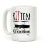 Kitten We All Meow Down Here Parody Coffee Mug Kitten We All Meow Down Here Parody Coffee Mug
