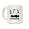 Kitten We All Meow Down Here Parody Coffee Mug Kitten We All Meow Down Here Parody Coffee Mug