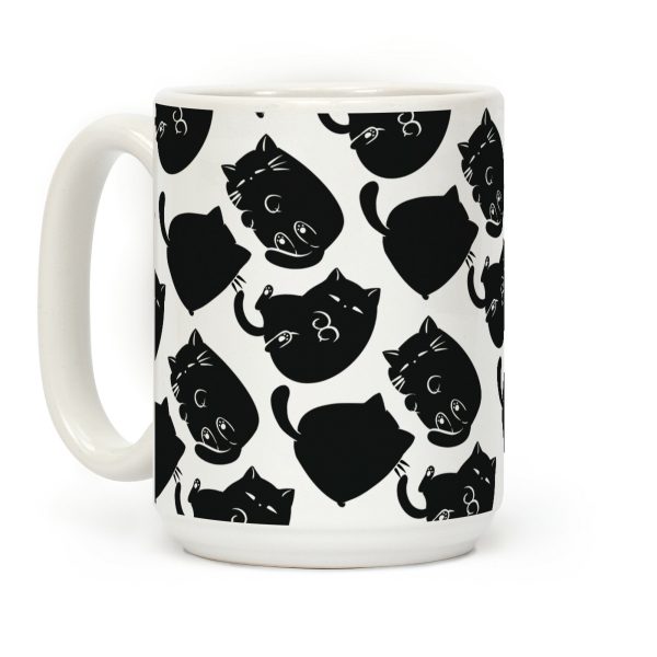 Kitty Pose Cycle Coffee Mug Kitty Pose Cycle Coffee Mug