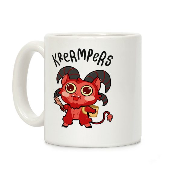 Krermpers Derpy Krampus Coffee Mug Krermpers Derpy Krampus Coffee Mug