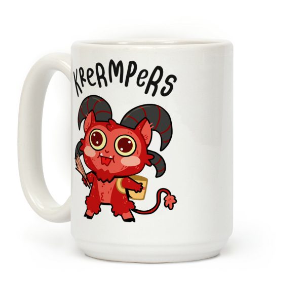 Krermpers Derpy Krampus Coffee Mug Krermpers Derpy Krampus Coffee Mug