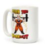 Krillin This Workout Coffee Mug Krillin This Workout Coffee Mug