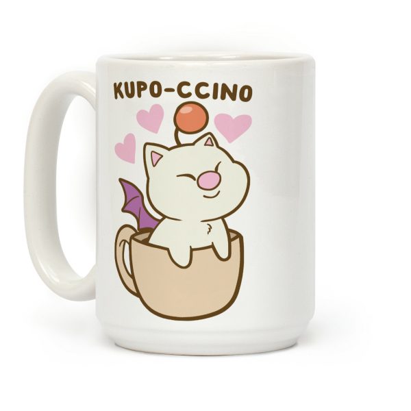 Kupo-ccino - Moogle Coffee Mug Kupo-ccino - Moogle Coffee Mug