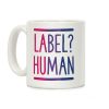 Label? Human Bisexual Pride Coffee Mug Label? Human Bisexual Pride Coffee Mug