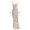 Lace Layered Maxi Dress