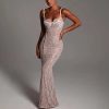 Lace Layered Maxi Dress