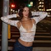 Lace Sheer Long Sleeve Cut Out Bralette Top Lace Sheer Long Sleeve Cut Out Bralette Top