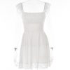 Lace Strap Sleeveless Loose Mini Dresses Lace Strap Sleeveless Loose Mini Dresses