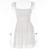 Lace Strap Sleeveless Loose Mini Dresses Lace Strap Sleeveless Loose Mini Dresses