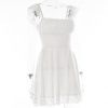 Lace Strap Sleeveless Loose Mini Dresses Lace Strap Sleeveless Loose Mini Dresses