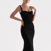 Lace Up Corset Sleeveless Midi Dresses Lace Up Corset Sleeveless Midi Dresses