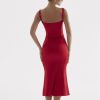 Lace Up Corset Sleeveless Midi Dresses Lace Up Corset Sleeveless Midi Dresses