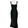 Lace Up Corset Sleeveless Midi Dresses Lace Up Corset Sleeveless Midi Dresses