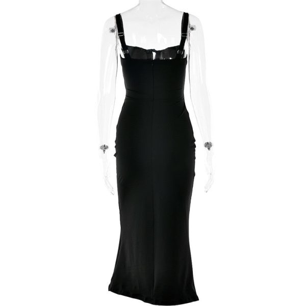 Lace Up Corset Sleeveless Midi Dresses Lace Up Corset Sleeveless Midi Dresses