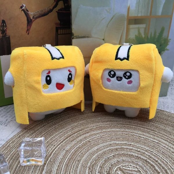 Lanky Boxes Plush Keychain: Adorable Cartoon Animal Figures for Kids Lanky Boxes Plush Keychain: Adorable Cartoon Animal Figures for Kids